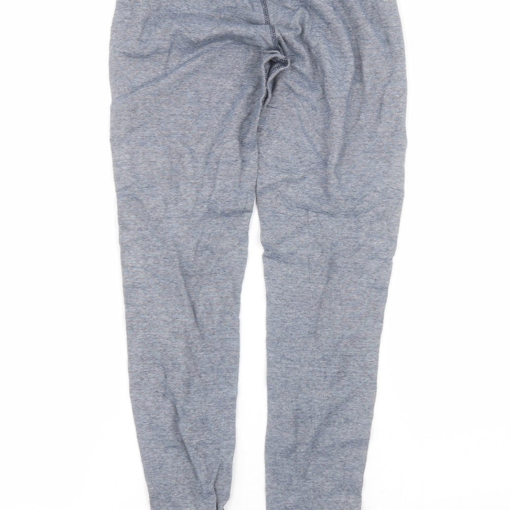 H&M Girls Blue  Cotton Sweatpants Trousers Size 12-13 Years  Regular
