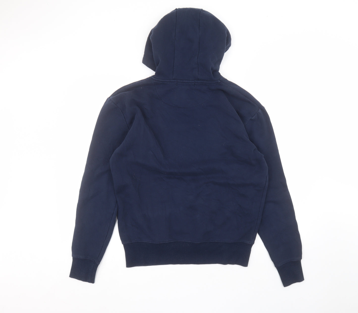 Primark Mens Blue  Cotton Pullover Hoodie Size M