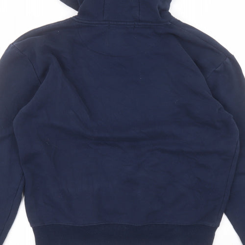 Primark Mens Blue  Cotton Pullover Hoodie Size M