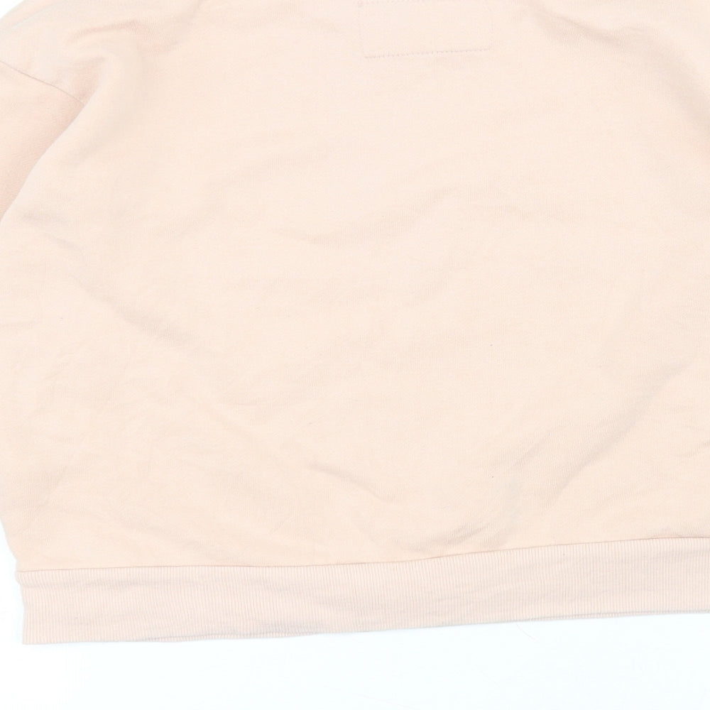 Atmosphere Womens Pink Round Neck  Cotton Pullover Jumper Size 10