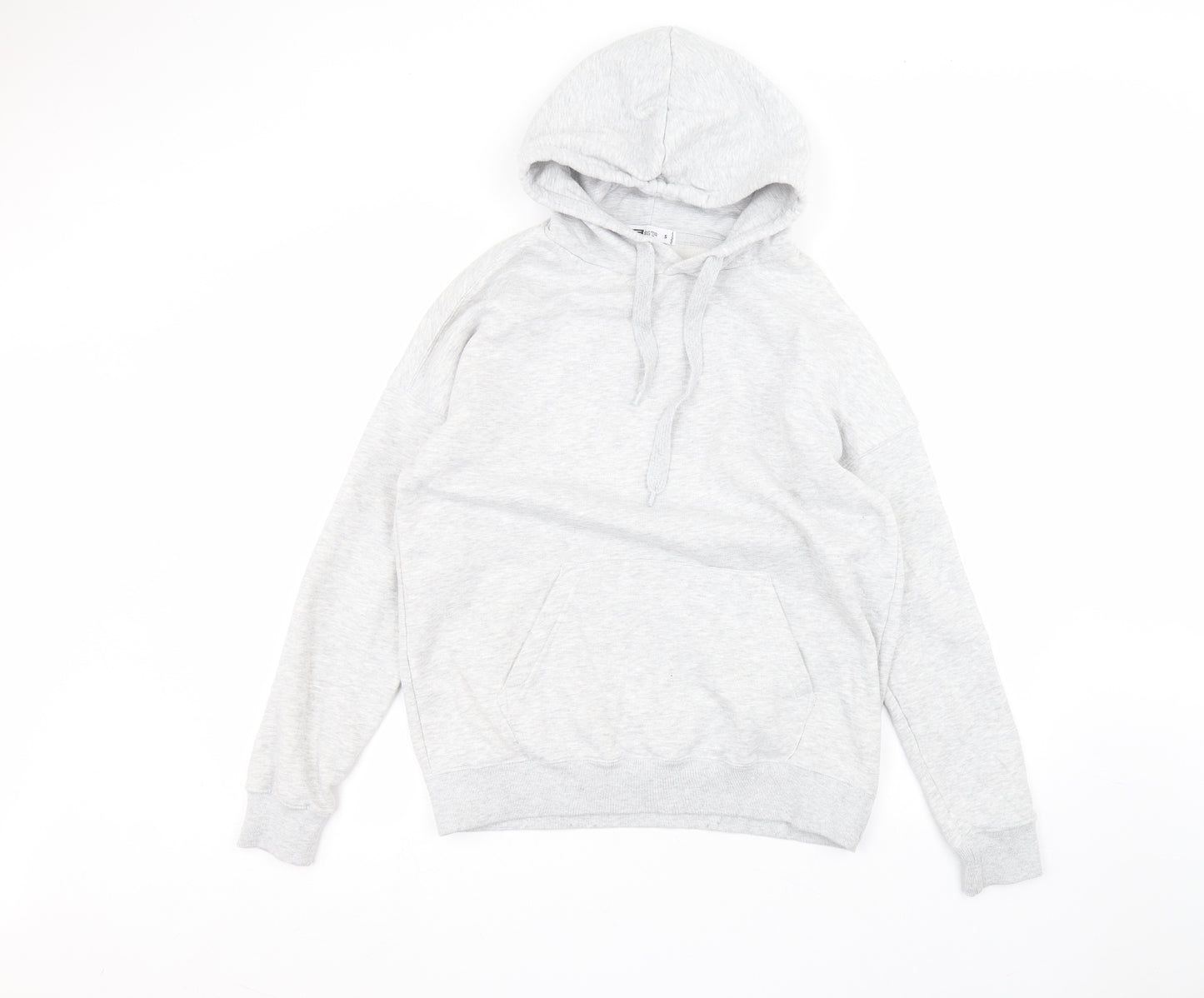 FB sister Womens White  Cotton Pullover Hoodie Size S