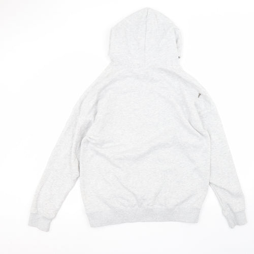 FB sister Womens White  Cotton Pullover Hoodie Size S
