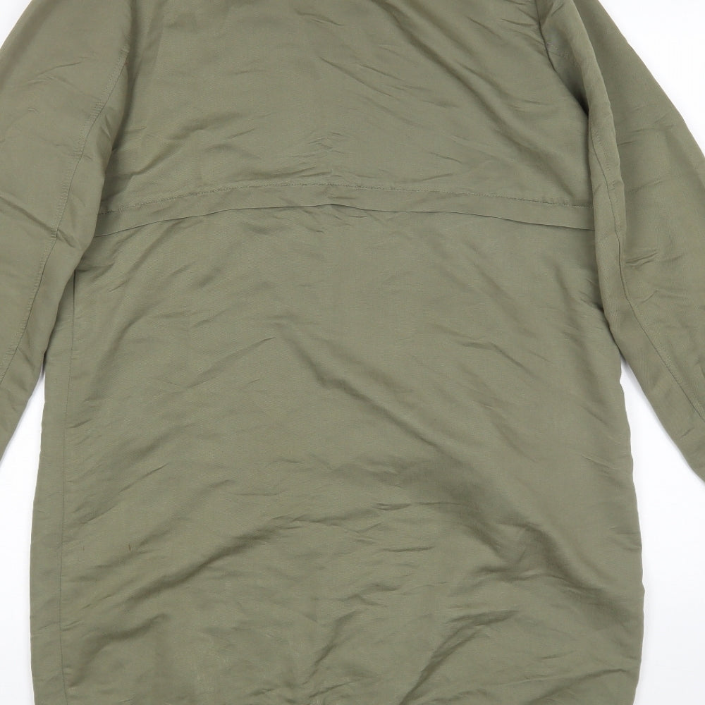 New Look Womens Green   Parka Coat Size 12
