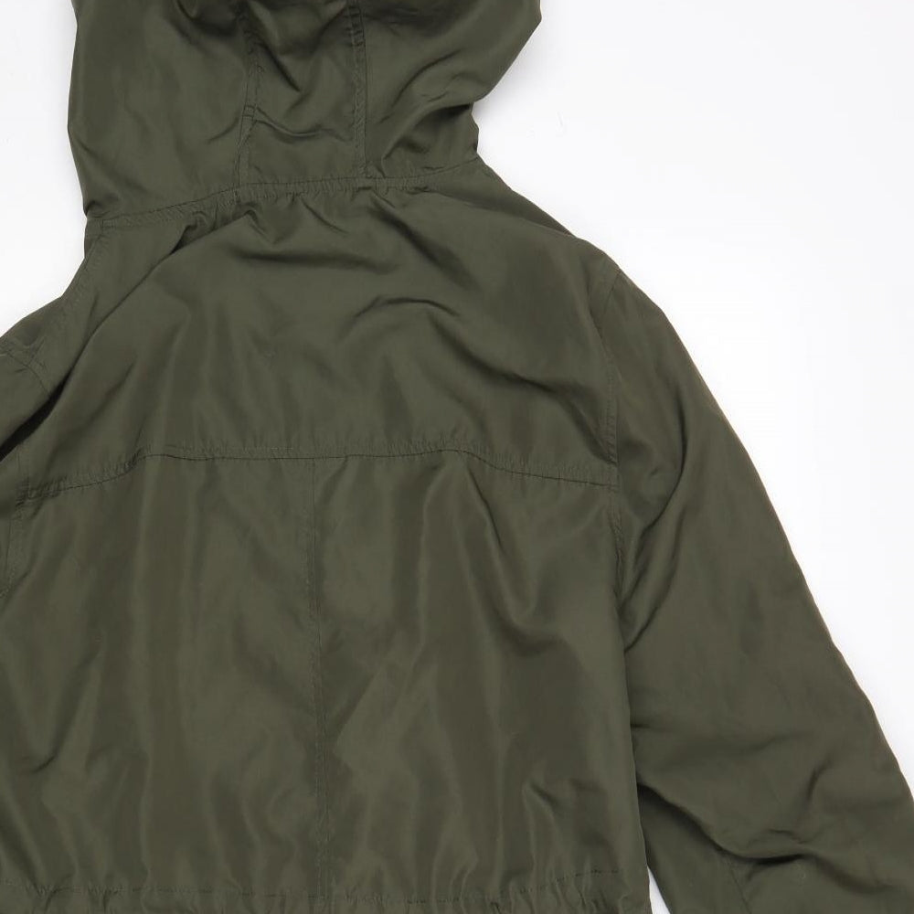 Atmosphere Womens Green   Rain Coat Coat Size L