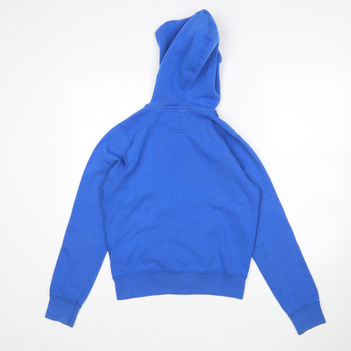 Polo Ralph Lauren Womens Blue  Polyester Full Zip Hoodie Size M