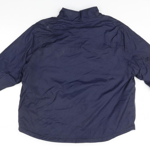 essence Womens Blue   Rain Coat Coat