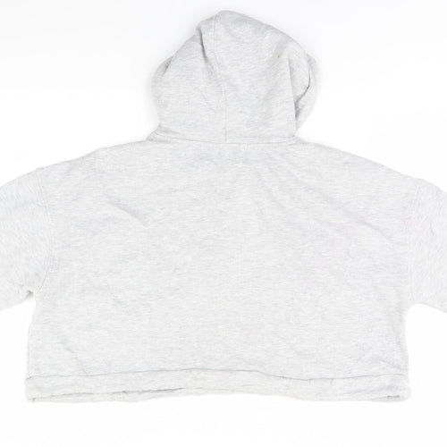 Primark Womens Grey  Polyester Pullover Hoodie Size 14