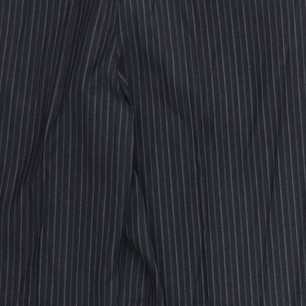 Zacarello Womens Grey Striped  Trousers  Size 22 L28 in Regular
