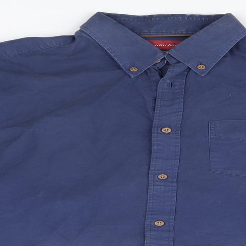 Preworn Mens Blue    Button-Up  Collared