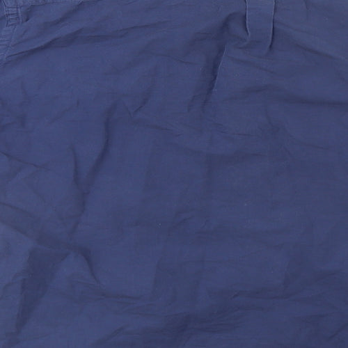 Preworn Mens Blue    Button-Up  Collared