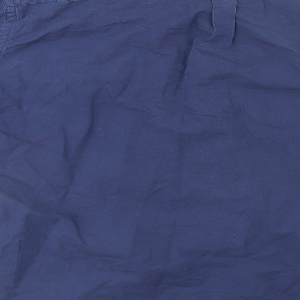 Preworn Mens Blue    Button-Up  Collared