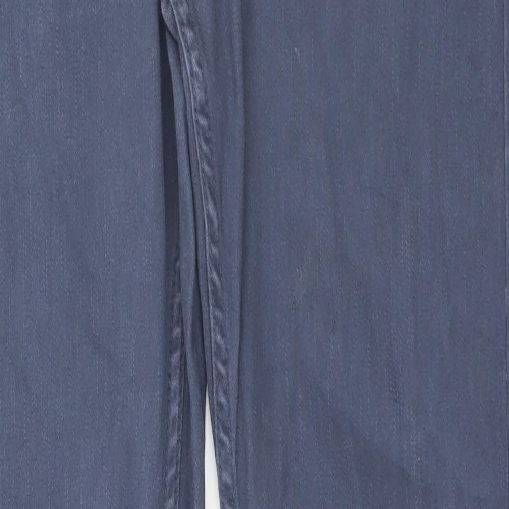 Denim & Co. Mens Blue  Cotton Skinny Jeans Size 32 in L30 in Regular