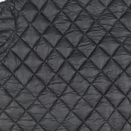 Fred Perry Mens Grey Argyle/Diamond  Puffer Jacket Coat Size XL