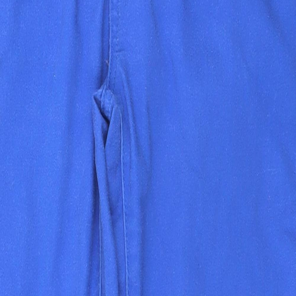 Jeans Womens Blue  Cotton Straight Jeans Size 10 L27 in Regular