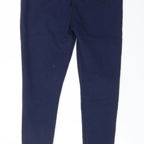 Studio Womens Blue  Cotton Jegging Jeans Size 12 L27 in Regular