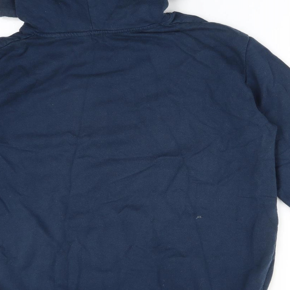 PEP&CO Mens Blue  Cotton Pullover Hoodie Size L   - NEW YORK