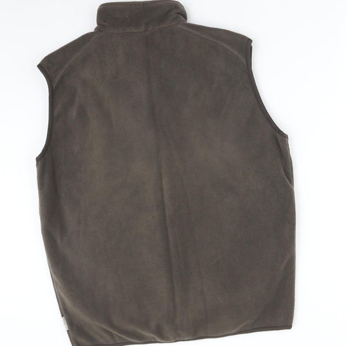 DECATHLON CREATION Mens Brown   Gilet Coat Size L