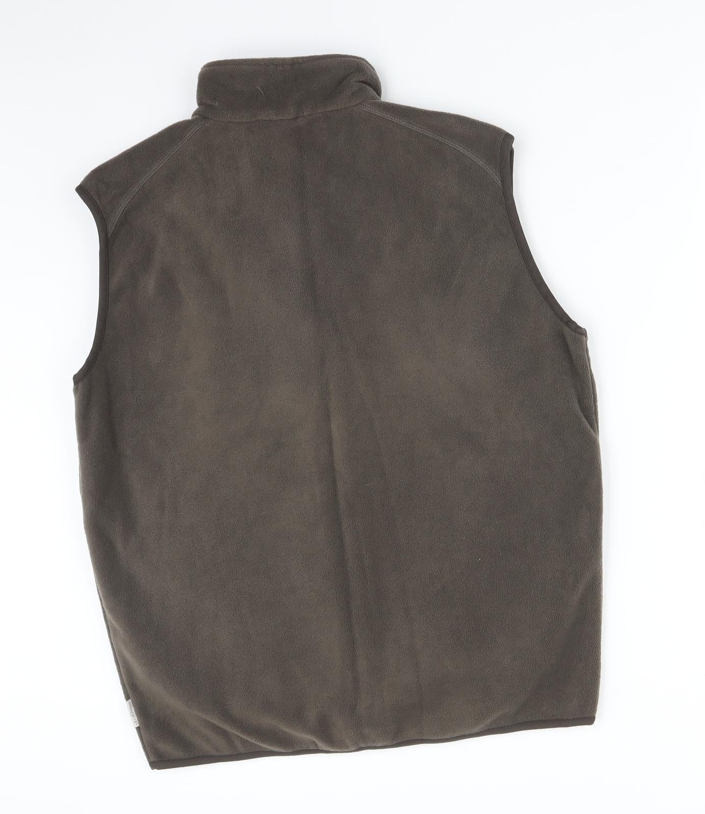 DECATHLON CREATION Mens Brown   Gilet Coat Size L