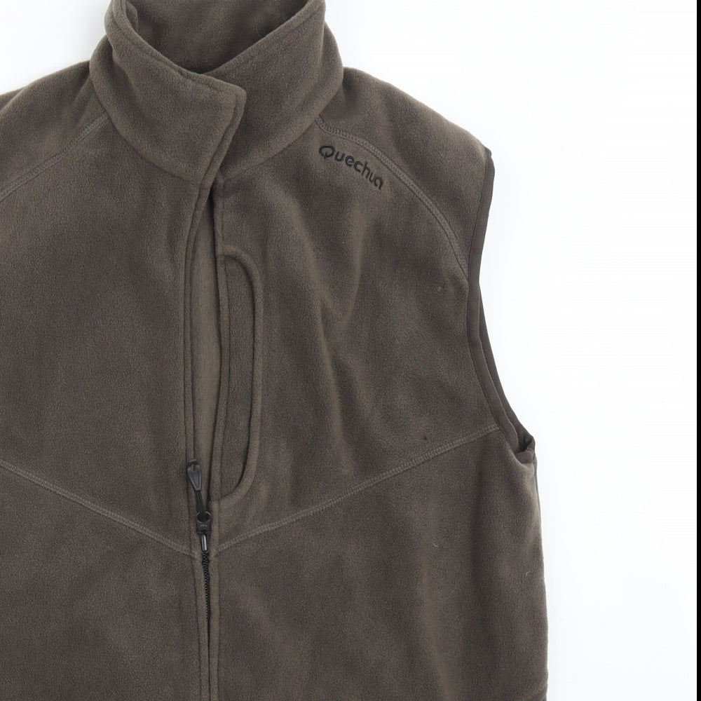 DECATHLON CREATION Mens Brown   Gilet Coat Size L