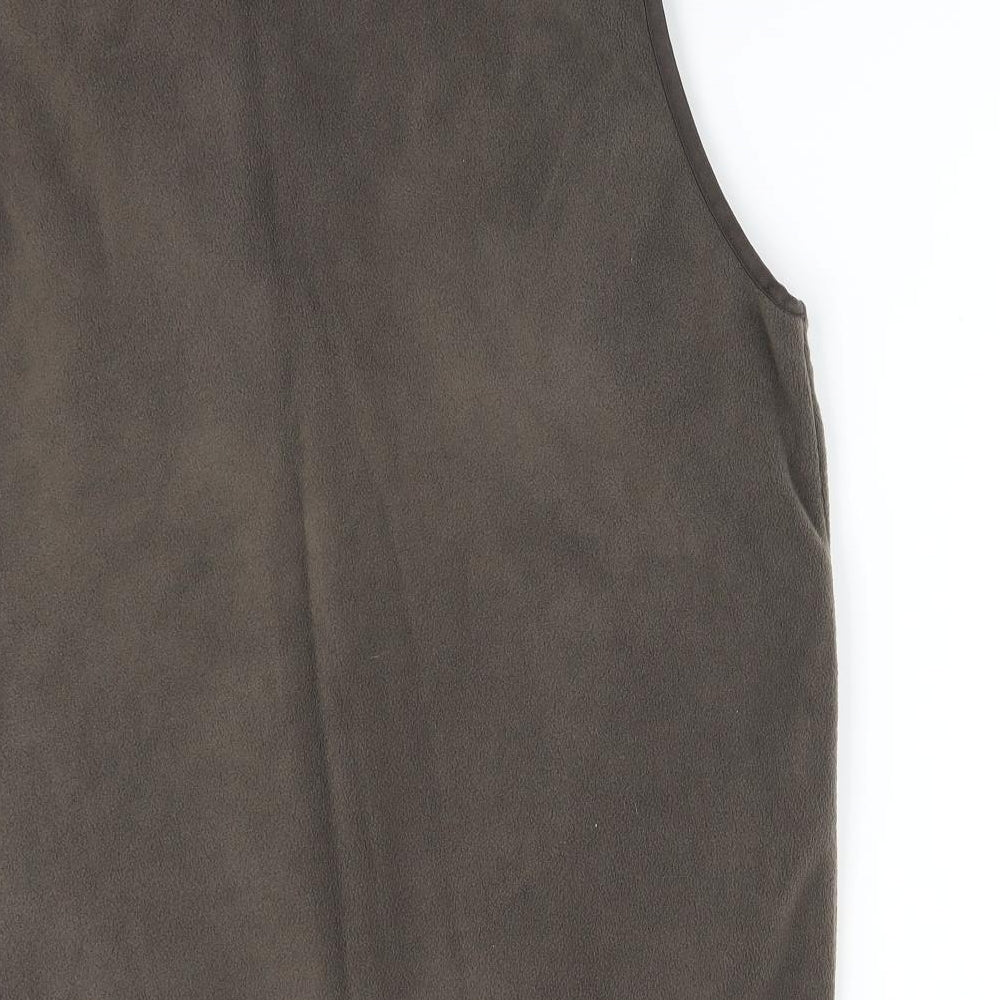 DECATHLON CREATION Mens Brown   Gilet Coat Size L