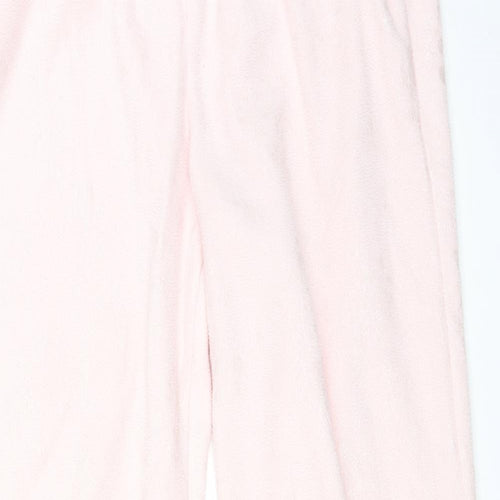 Disney Womens Pink Floral Polyester  Pyjama Pants Size 6