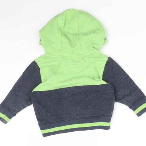 Blue Zoo Boys Multicoloured Colourblock Cotton Pullover Jumper Size 12-18 Months