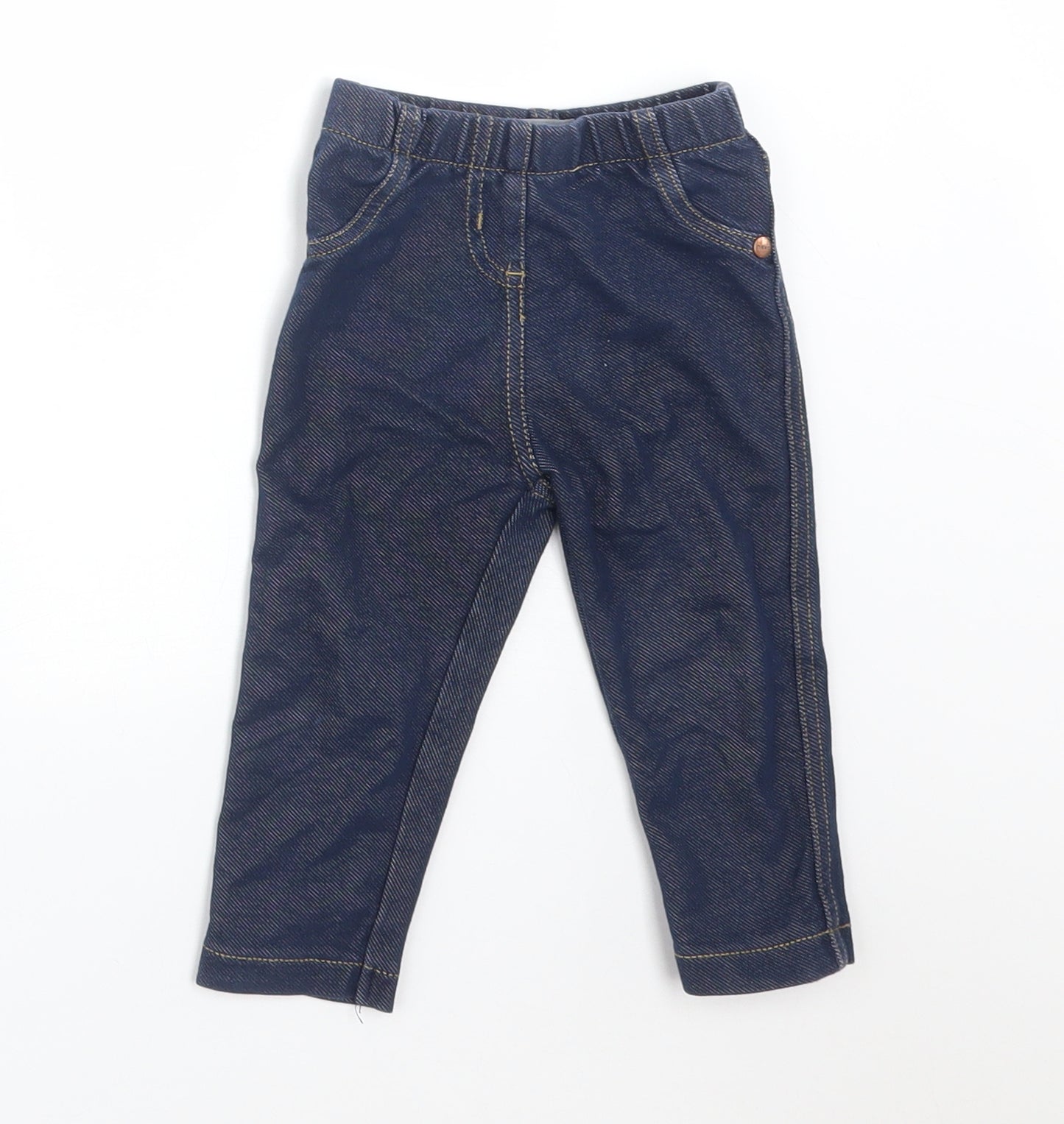 NEXT Baby Blue  Cotton  Jeans Size 9-12 Months
