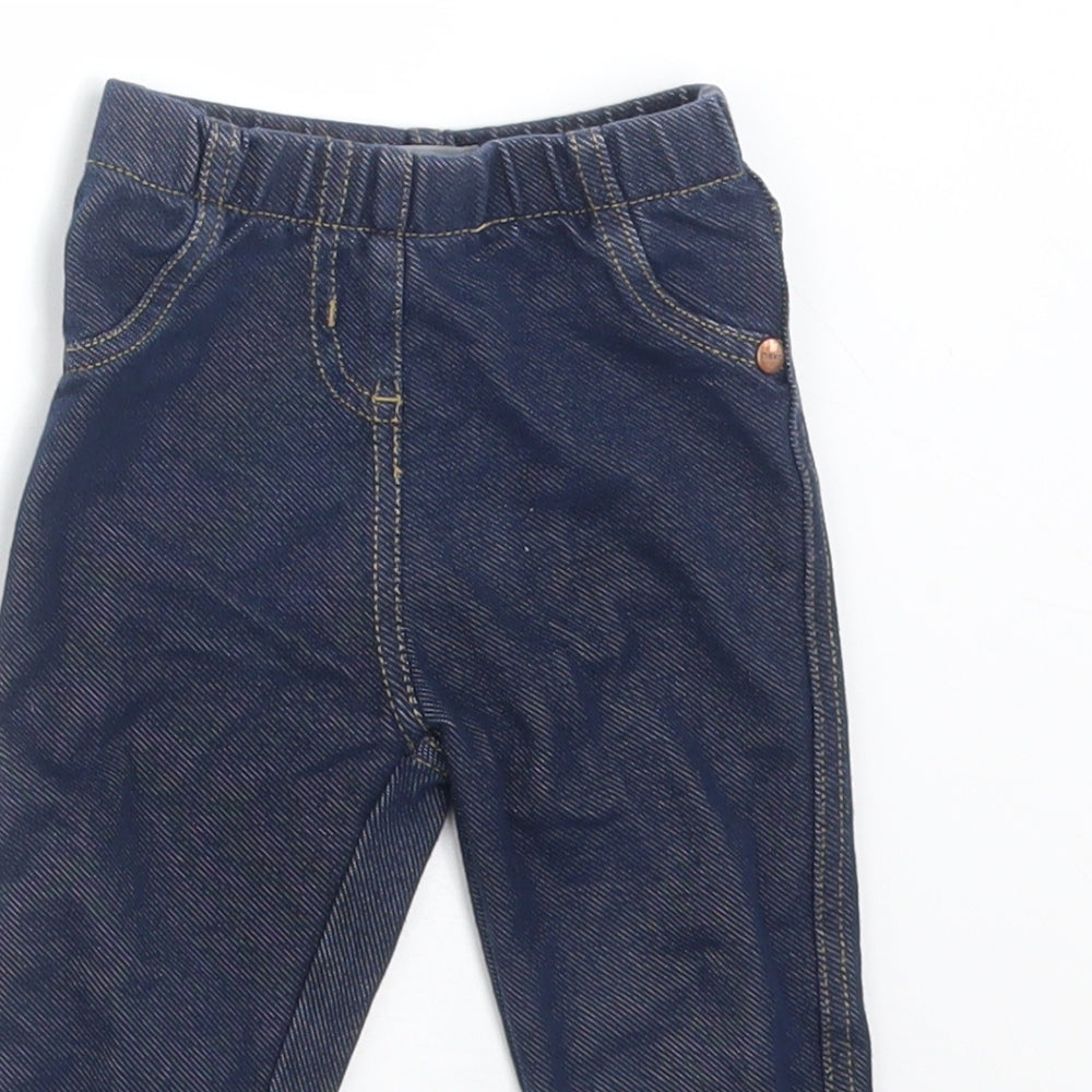 NEXT Baby Blue  Cotton  Jeans Size 9-12 Months