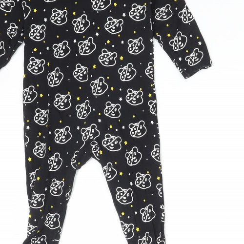 George Baby Multicoloured Animal Print Cotton Babygrow One-Piece Size 9-12 Months   - CHILDREN IN NEED