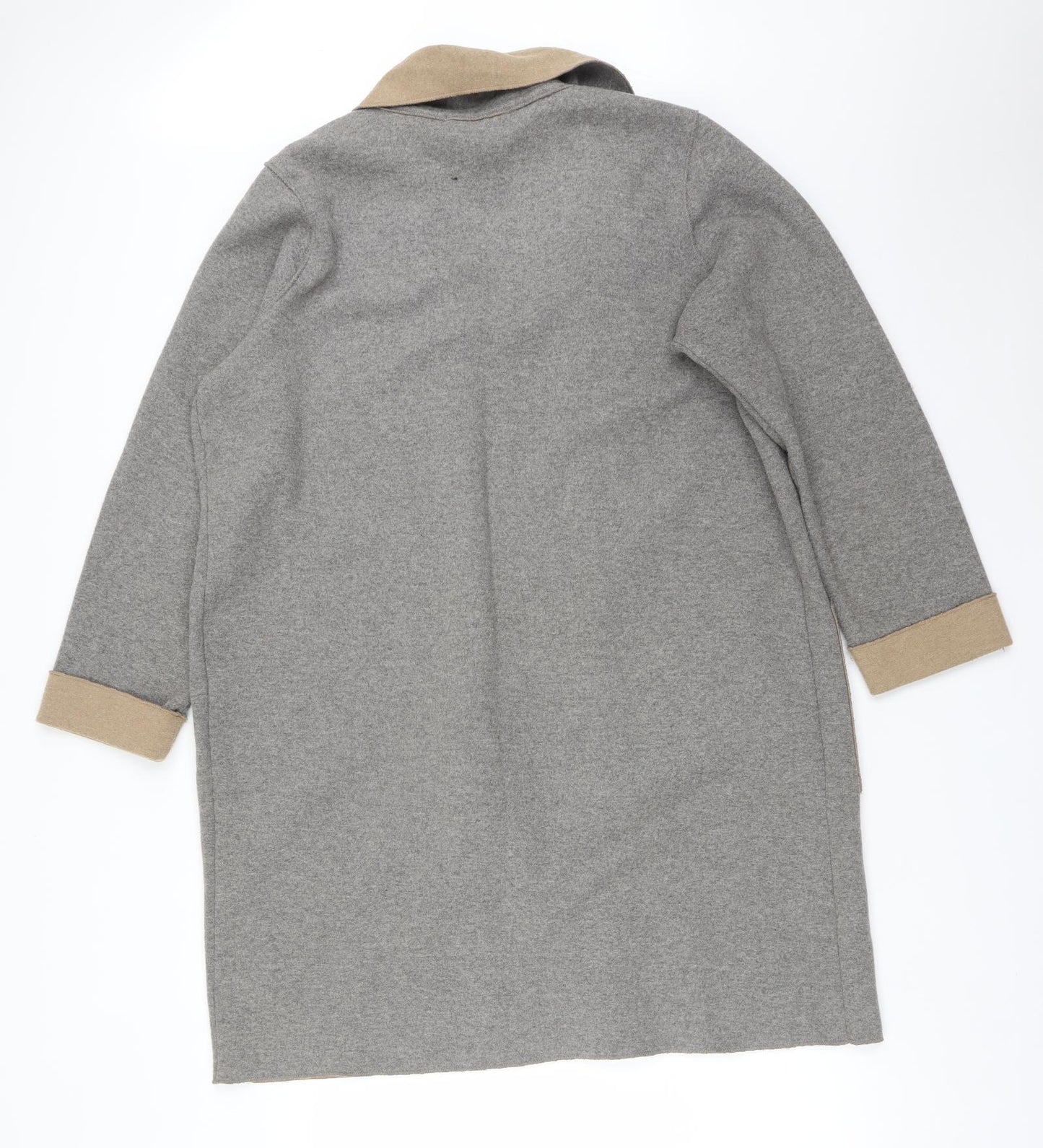 M&S Womens Grey   Overcoat Coat Size XL