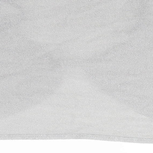 Dorothy Perkins Womens Silver V-Neck  Acrylic Cardigan Jumper Size 20