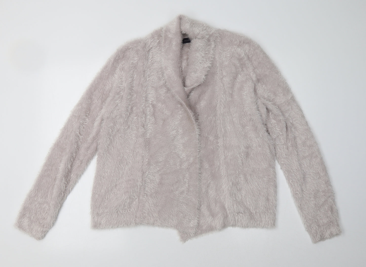 M&S Womens Pink V-Neck  Polyamide Cardigan Jumper Size 12