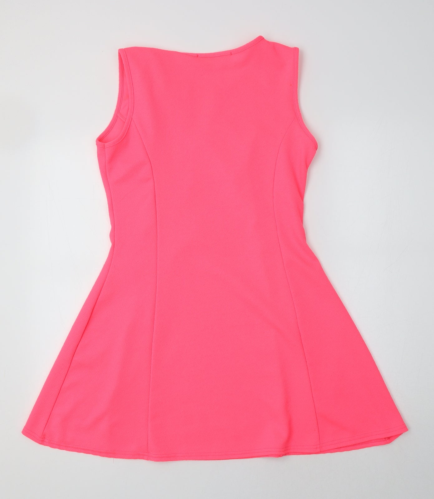 Cameo Rose Womens Pink  Polyester Fit & Flare  Size 14 Crew Neck