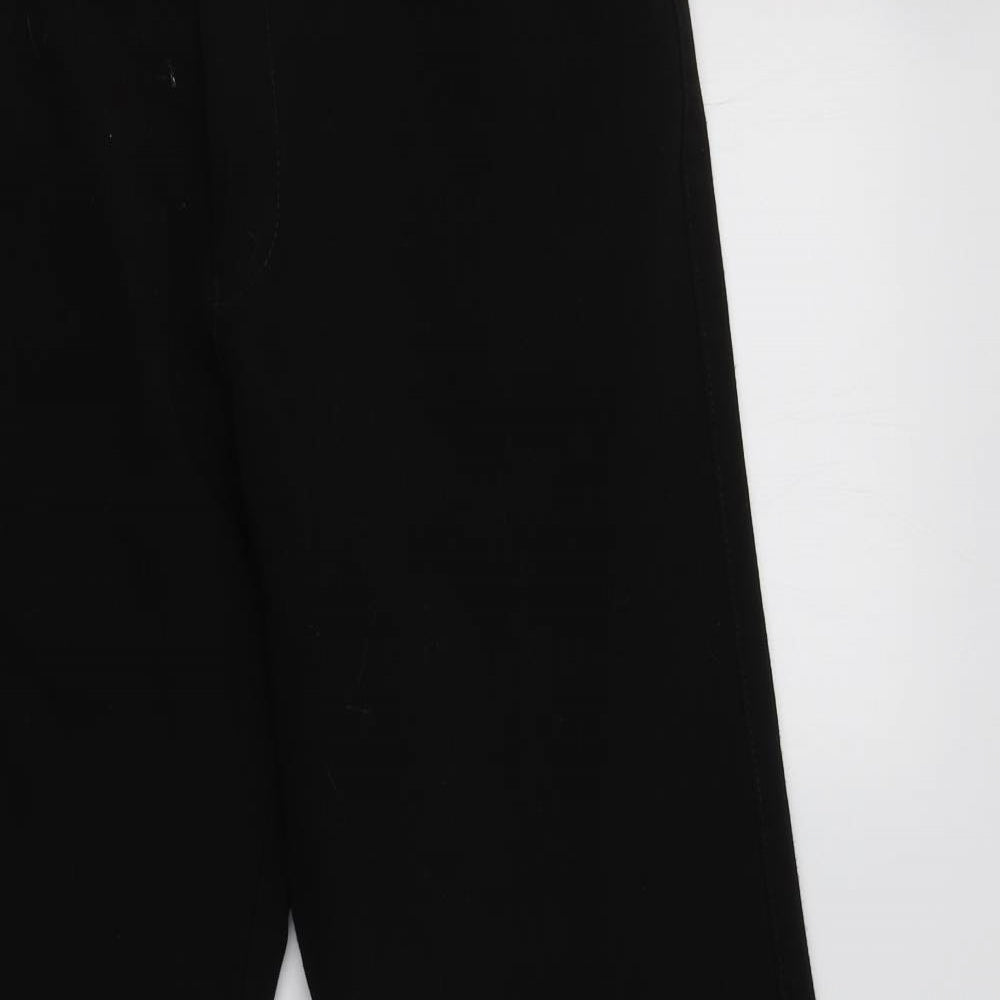 Peter Werth Mens Black  Polyester Dress Pants Trousers Size 34 L32 in Regular
