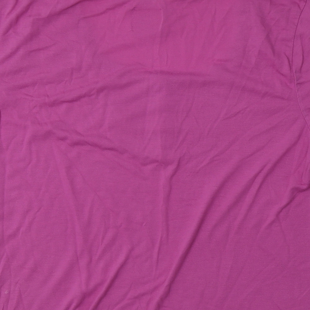 BHS Womens Purple  Polyester Top Pyjama Top Size 22