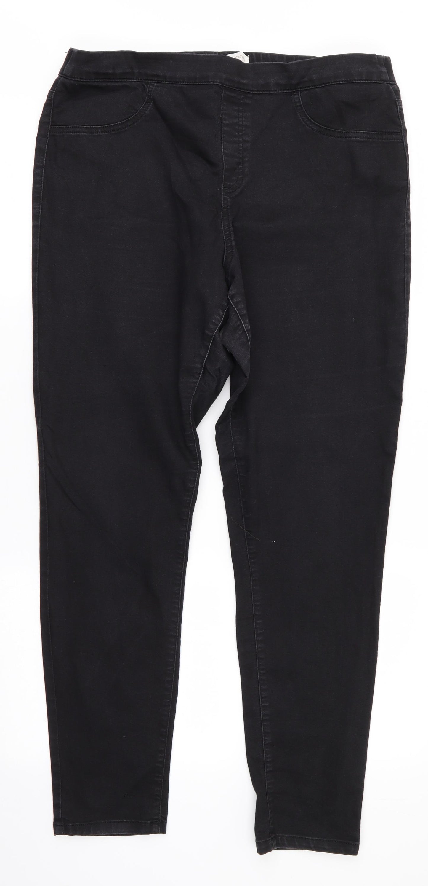 Monsoon Womens Black   Jegging Jeans Size 18 L30 in Regular