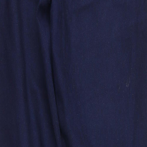 Phase Eight Womens Blue   Jegging Jeans Size 12 L30 in Regular  - Soft Feel Seamed Ankles Side Zip