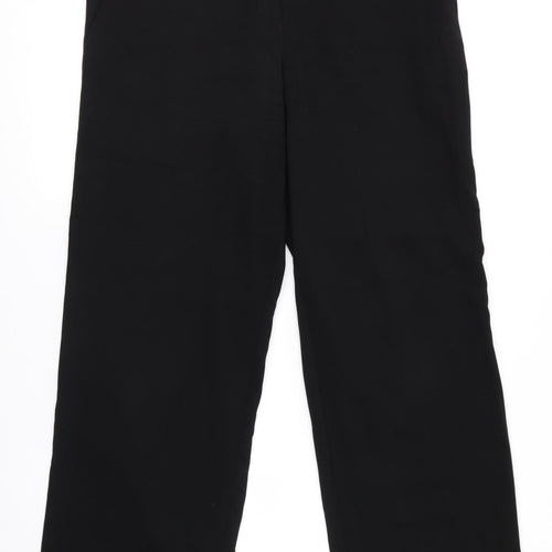 Next Tailoring Womens Black  Polyester Trousers  Size 14 L30 in Regular
