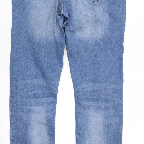 Denim Co Womens Blue  Cotton Skinny Jeans Size 10 L30 in Regular