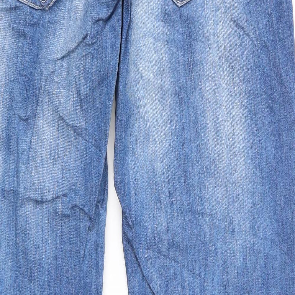 My Feminine Denim Womens Blue   Straight Jeans Size 6 L31 in Regular  - Deep Waistband