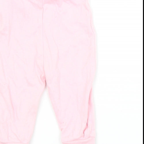 George Baby Pink  Cotton Capri Trousers Size 3-6 Months