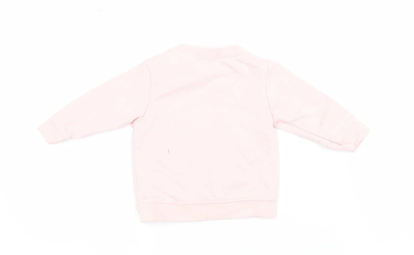 Kyle & Deena Girls Pink  Cotton Pullover Jumper Size 0-3 Months