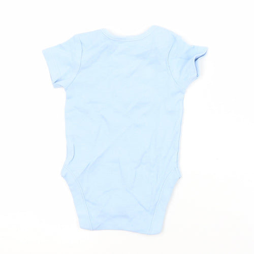 George Baby Blue  Cotton Babygrow One-Piece Size 0-3 Months   - LADYBUG
