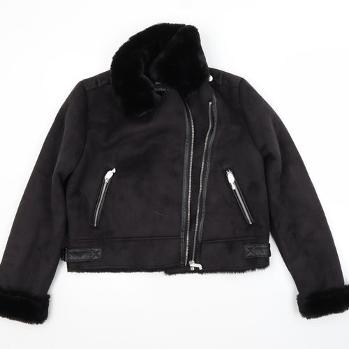 Stradivarius Womens Black   Jacket  Size S