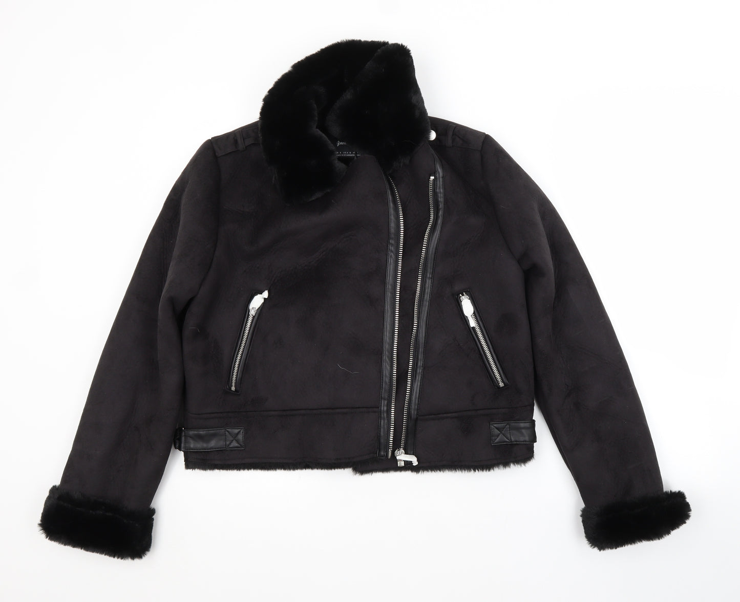 Stradivarius Womens Black   Jacket  Size S