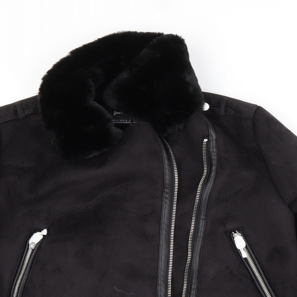 Stradivarius Womens Black   Jacket  Size S