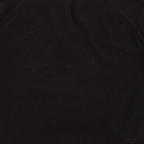 Craghoppers Mens Black Round Neck  Polyester Pullover Jumper Size L