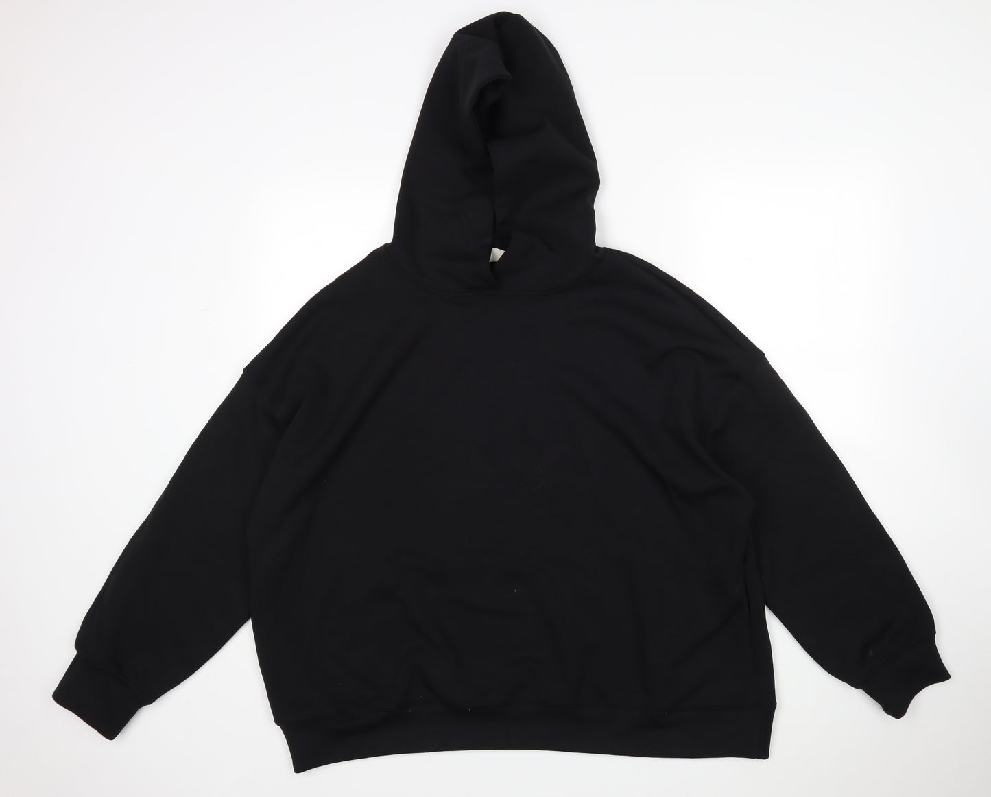 Primark Womens Black  Polyester Pullover Hoodie Size XL