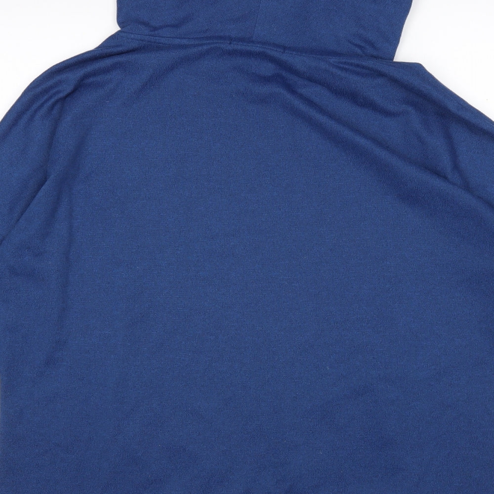 George Womens Blue  Polyester Pullover Sweatshirt Size 16