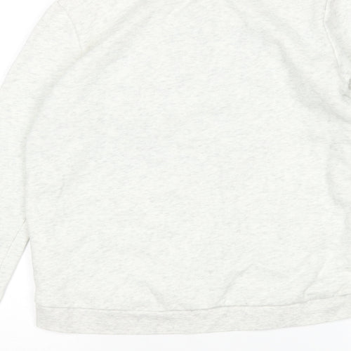 H&M Girls Grey  Cotton Pullover Sweatshirt Size 11-12 Years   - Unicorn